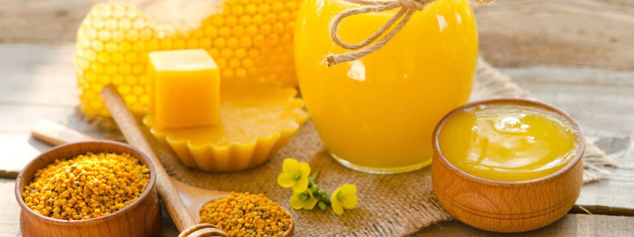 O mel e o pão de abelha regulam a produção de testosterona no corpo do homem e aumentam a potência. 