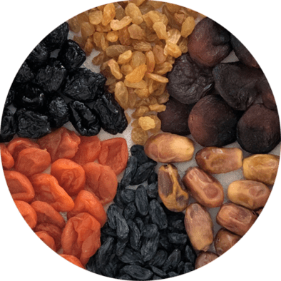 Frutas secas que ajudam a normalizar a potência